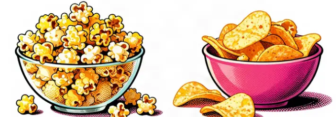 Popcorn vs. Chips: Which Snack Wins?