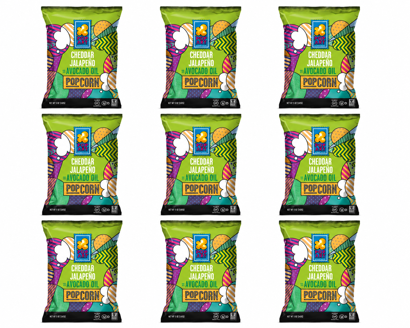 CHEDDAR JALAPENO POPCORN