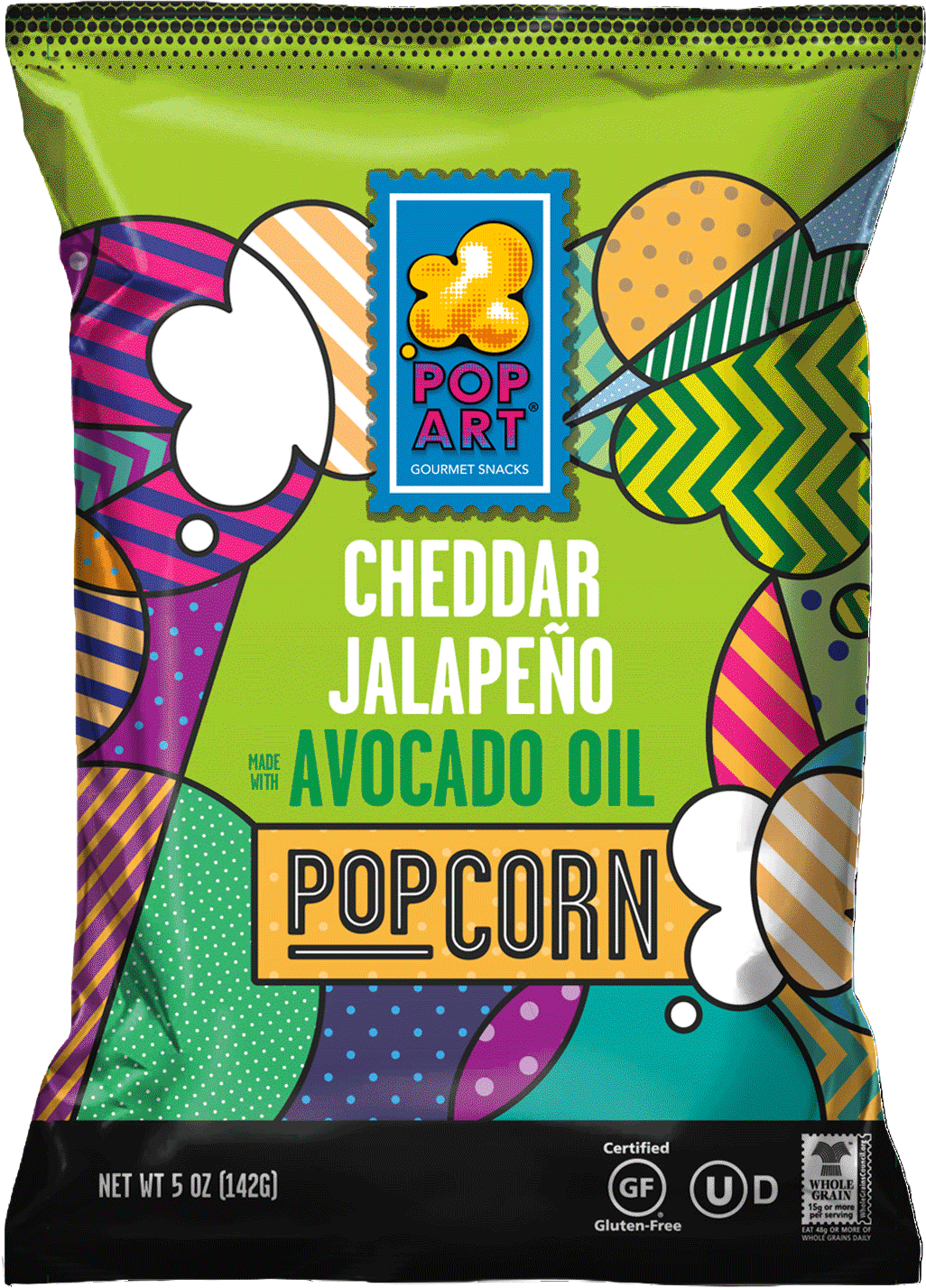 CHEDDAR JALAPENO POPCORN