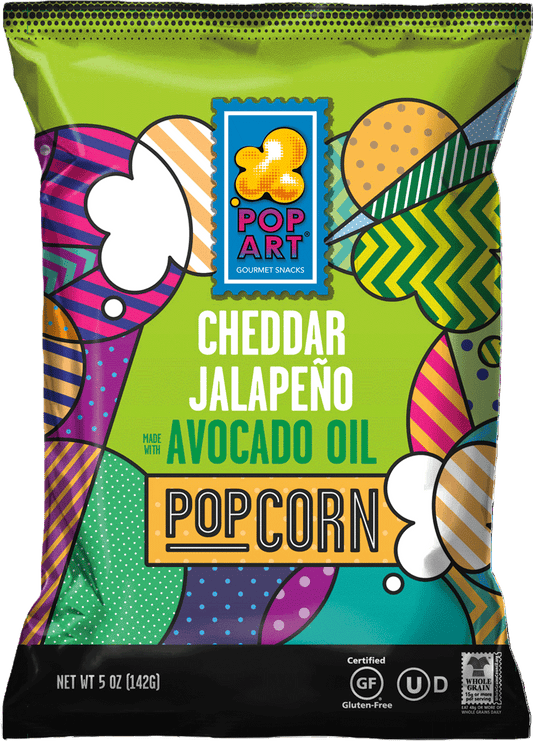 CHEDDAR JALAPENO POPCORN
